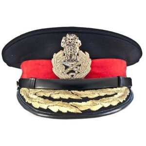 army officer peaked cap